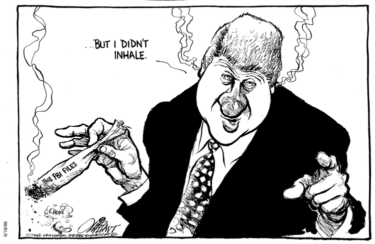Pat Oliphant Comic Strip for June 18, 1996 