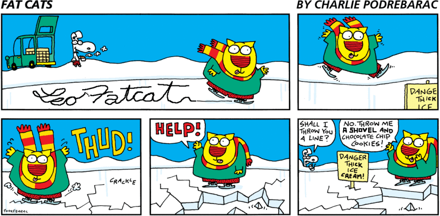 Fat Cats Comic Strip for January 12, 2025 