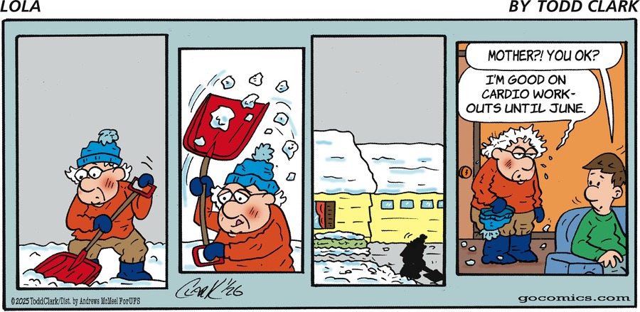 Lola Comic Strip for January 26, 2025 