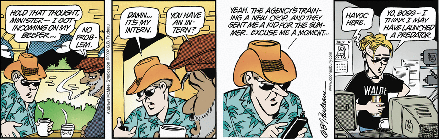 Doonesbury Comic Strip for December 13, 2024 