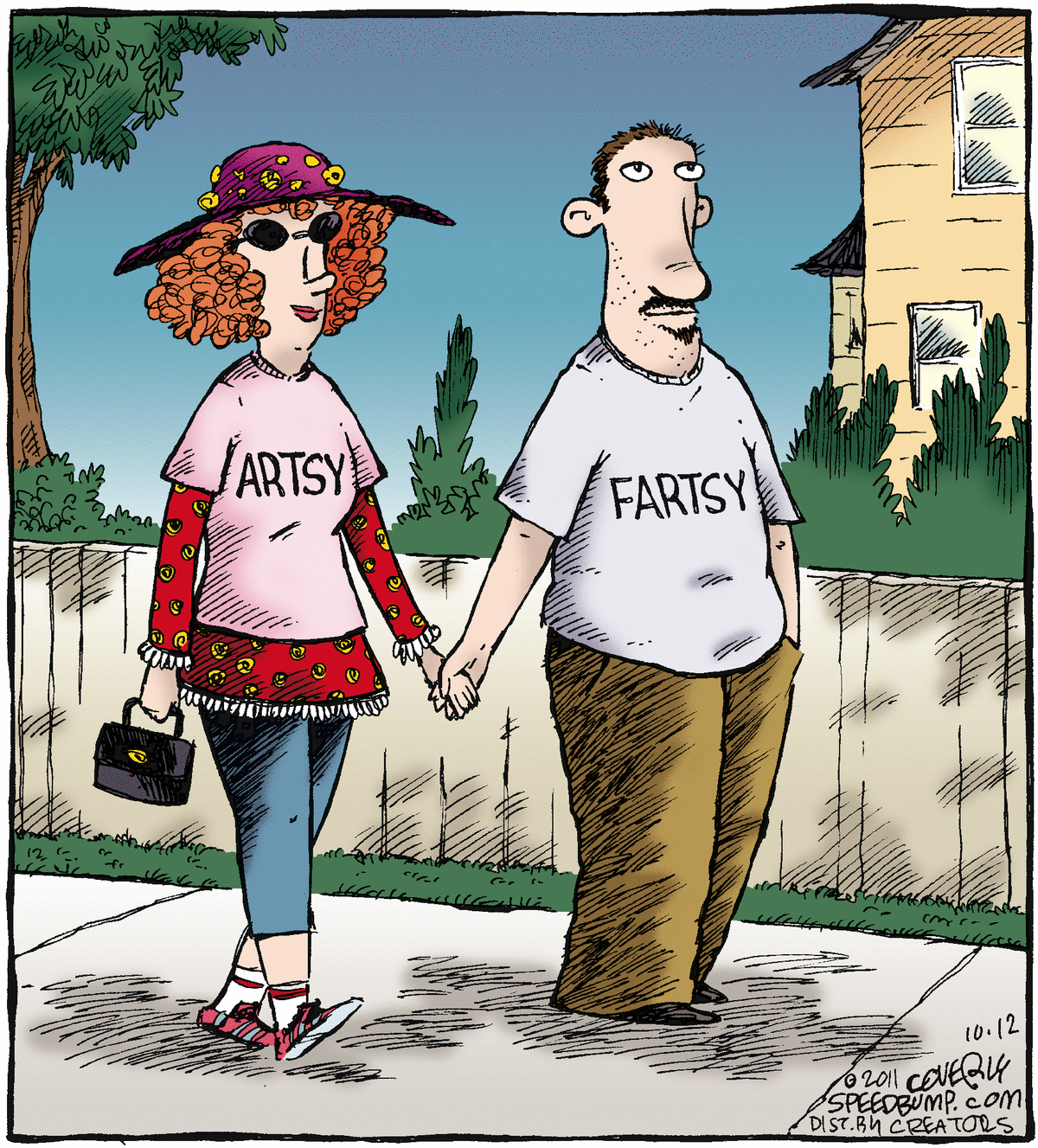 Speed Bump Comic Strip for October 12, 2011 