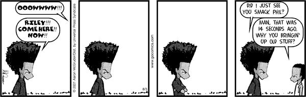 The Boondocks Comic Strip for March 06, 2014 
