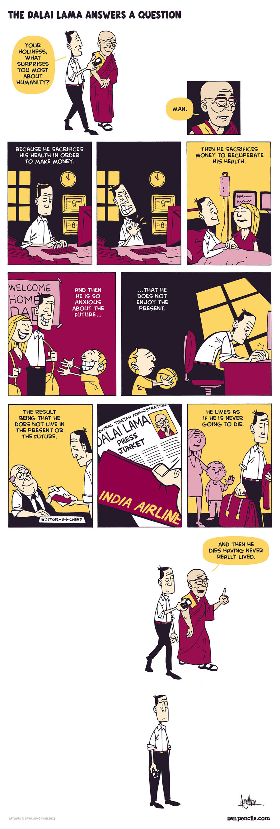 Zen Pencils Comic Strip for January 26, 2015 