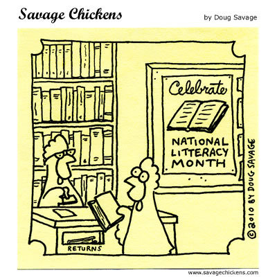 Savage Chickens Comic Strip for September 11, 2014 
