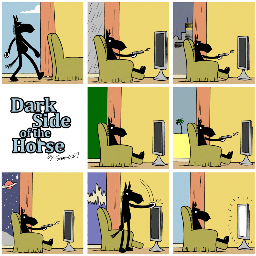 Dark Side of the Horse Comic Strip for May 31, 2020 