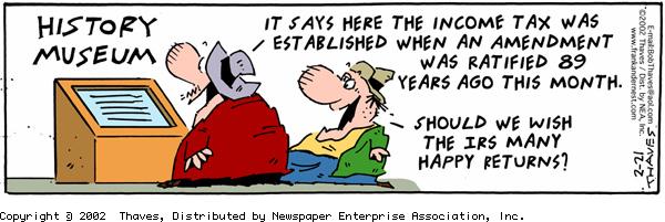 Frank and Ernest Comic Strip for February 21, 2002 