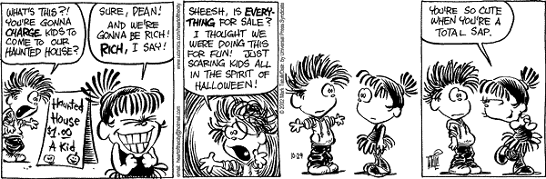Heart of the City Comic Strip for October 29, 2002 