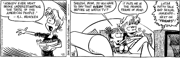 Heart of the City Comic Strip for January 22, 2001 