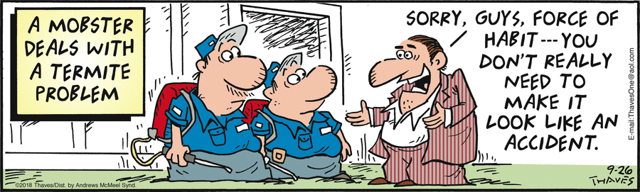 Frank and Ernest Comic Strip for September 26, 2018 