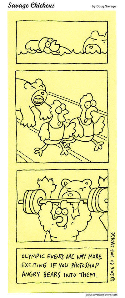 Savage Chickens Comic Strip for August 10, 2020 
