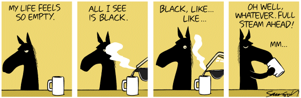 Dark Side of the Horse Comic Strip for May 19, 2011 