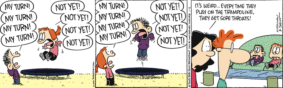 Baby Blues Comic Strip for January 02, 2008 