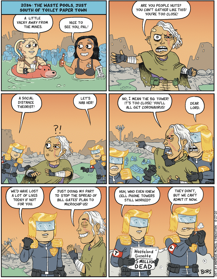 Matt Bors Comic Strip for May 27, 2020 