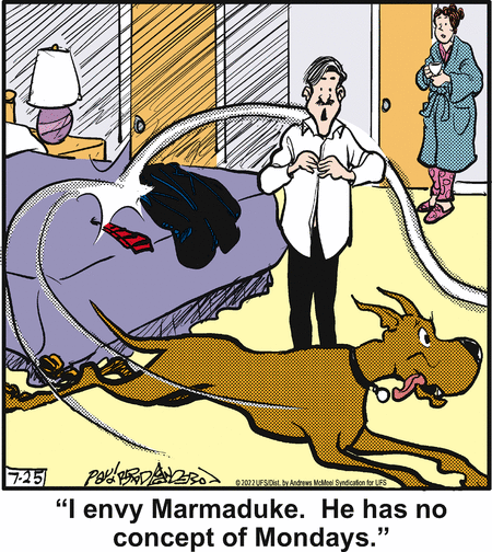 Marmaduke Comic Strip for July 25, 2022 