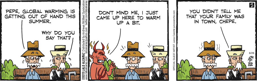 La Cucaracha Comic Strip for June 26, 2019 