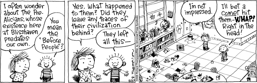 Cul de Sac Comic Strip for May 27, 2008 