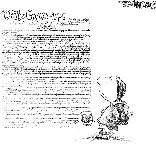 Matt Davies Comic Strip for June 28, 2002 