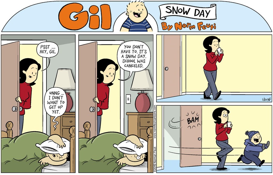 Gil Comic Strip for January 01, 2023 