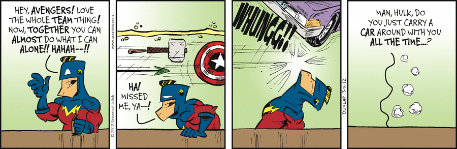 Ink Pen Comic Strip for March 05, 2012 