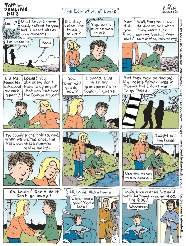 Tom the Dancing Bug Comic Strip for February 11, 2011 