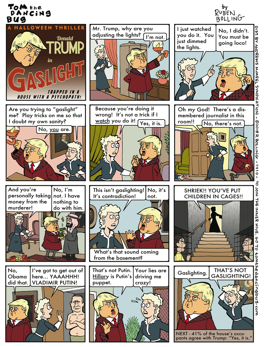 Tom the Dancing Bug Comic Strip for October 26, 2018 