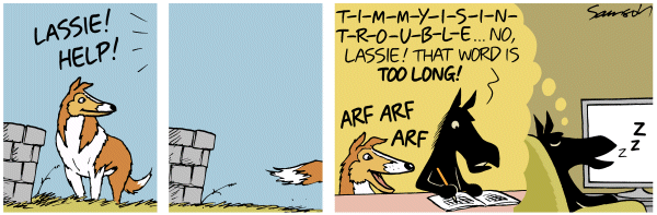 Dark Side of the Horse Comic Strip for November 28, 2011 