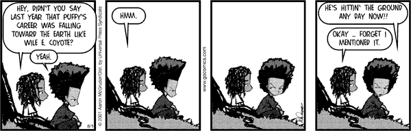 The Boondocks Comic Strip for March 04, 2014 