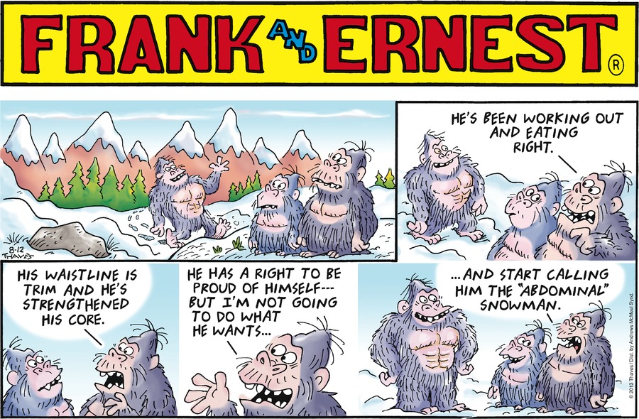 Frank and Ernest Comic Strip for August 12, 2018 