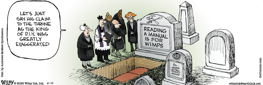 Non Sequitur Comic Strip for February 10, 2025 