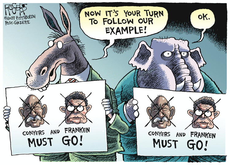 Rob Rogers Comic Strip for December 08, 2017 