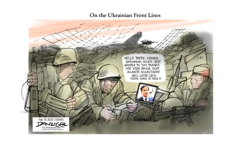 Jeff Danziger Comic Strip for February 19, 2025 