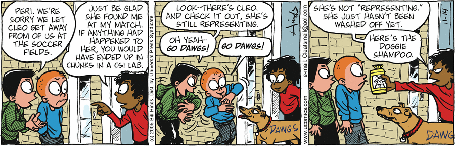 Cleats Comic Strip for October 24, 2023 
