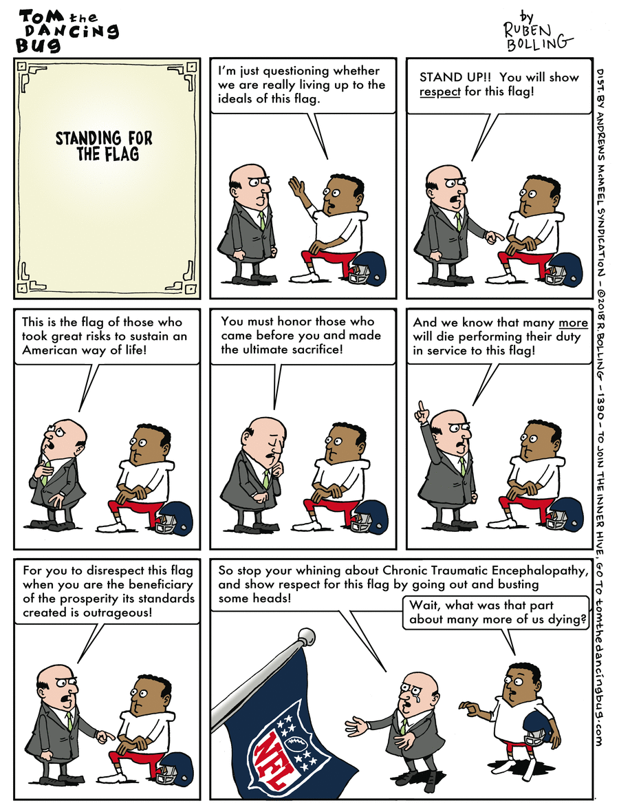 Tom the Dancing Bug Comic Strip for June 01, 2018 