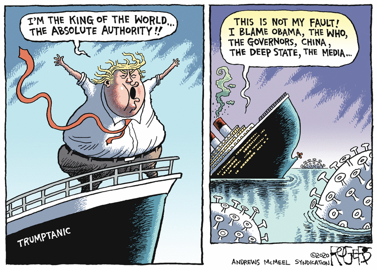 Rob Rogers Comic Strip for April 17, 2020 