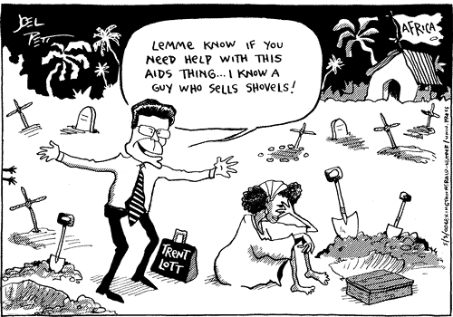 Joel Pett Comic Strip for May 03, 2000 