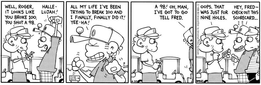 FoxTrot Classics Comic Strip for June 30, 2007 
