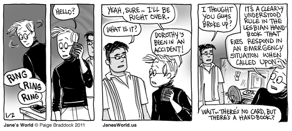 Jane's World Comic Strip for February 07, 2025 