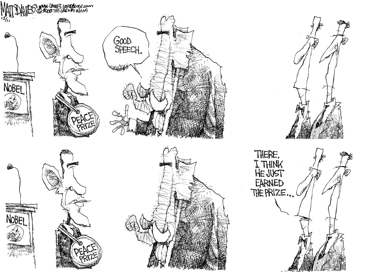 Matt Davies Comic Strip for December 10, 2009 