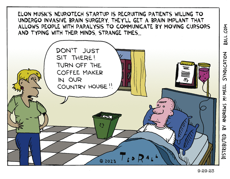 Ted Rall Comic Strip for September 29, 2023 