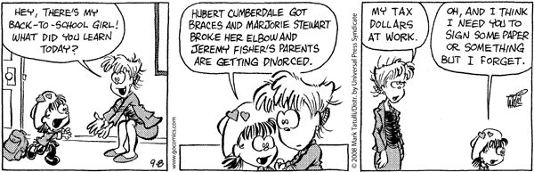 Heart of the City Comic Strip for September 08, 2008 