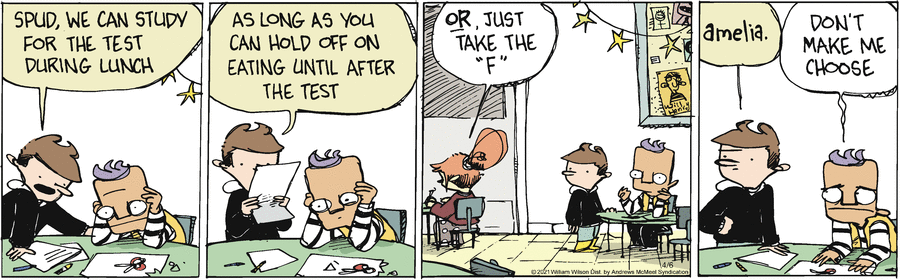 Wallace the Brave Comic Strip for April 06, 2021 