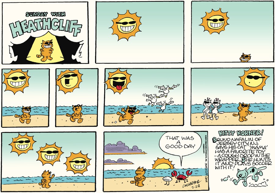 Heathcliff Comic Strip for July 28, 2024 