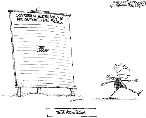 Matt Davies Comic Strip for August 21, 2002 