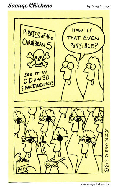 Savage Chickens Comic Strip for September 17, 2019 