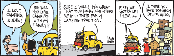 La Cucaracha Comic Strip for July 10, 2006 
