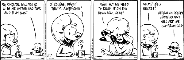 Big Top Comic Strip for December 02, 2003 