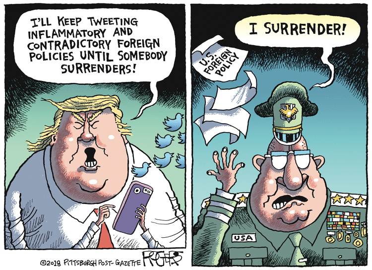 Rob Rogers Comic Strip for April 10, 2018 