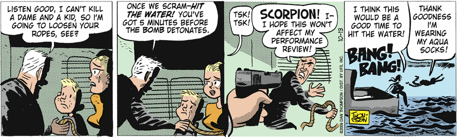 Rip Haywire Comic Strip for October 13, 2009 