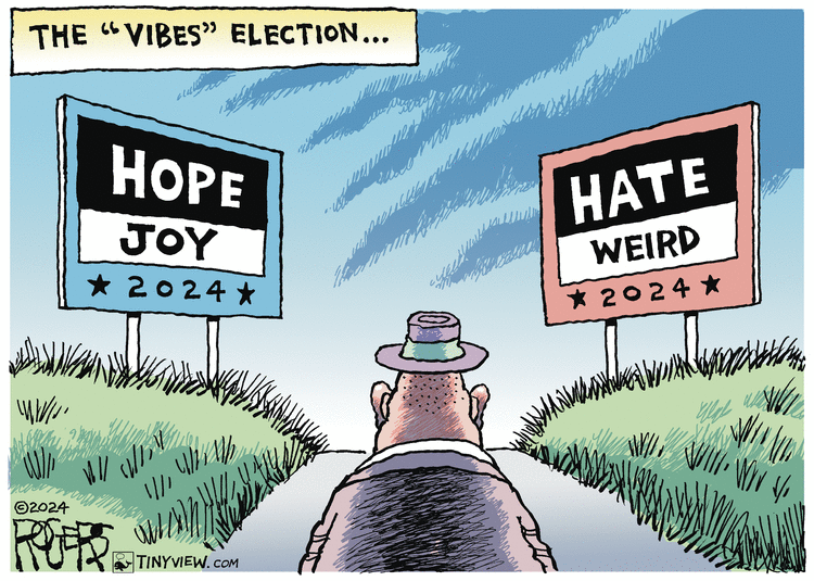 Rob Rogers Comic Strip for August 08, 2024 