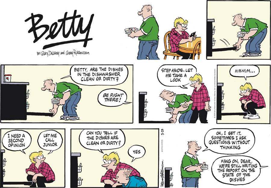 Betty Comic Strip for March 23, 2025 